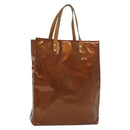 LOUIS VUITTON Monogram Vernis Reade MM Hand Bag Bronze M91143 LV Auth 137924-1