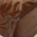 LOUIS VUITTON Monogram Vernis Reade MM Hand Bag Bronze M91143 LV Auth 137924-8