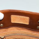 LOUIS VUITTON Monogram Vernis Reade MM Hand Bag Bronze M91143 LV Auth 137924-18