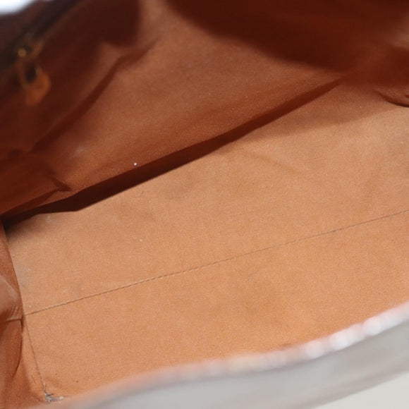 LOUIS VUITTON Monogram Vernis Reade MM Hand Bag Bronze M91143 LV Auth 137924