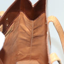 LOUIS VUITTON Monogram Vernis Reade MM Hand Bag Bronze M91143 LV Auth 137924-20