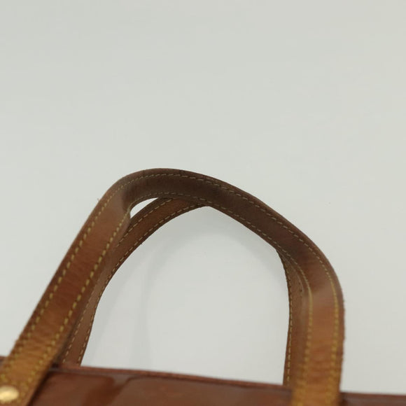 LOUIS VUITTON Monogram Vernis Reade MM Hand Bag Bronze M91143 LV Auth 137924