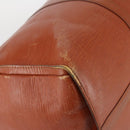 LOUIS VUITTON Epi Keepall 45 Boston Bag Vintage Brown M42978 LV Auth 137926-15