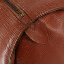 LOUIS VUITTON Epi Keepall 45 Boston Bag Vintage Brown M42978 LV Auth 137926-18