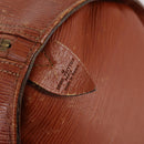 LOUIS VUITTON Epi Keepall 45 Boston Bag Vintage Brown M42978 LV Auth 137926-19