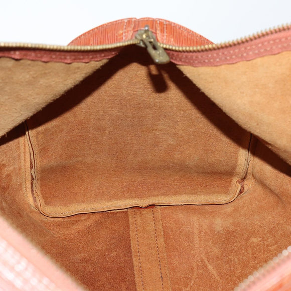 LOUIS VUITTON Epi Keepall 45 Boston Bag Vintage Brown M42978 LV Auth 137926