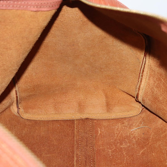 LOUIS VUITTON Epi Keepall 45 Boston Bag Vintage Brown M42978 LV Auth 137926