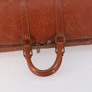 LOUIS VUITTON Epi Keepall 45 Boston Bag Vintage Brown M42978 LV Auth 137926-7