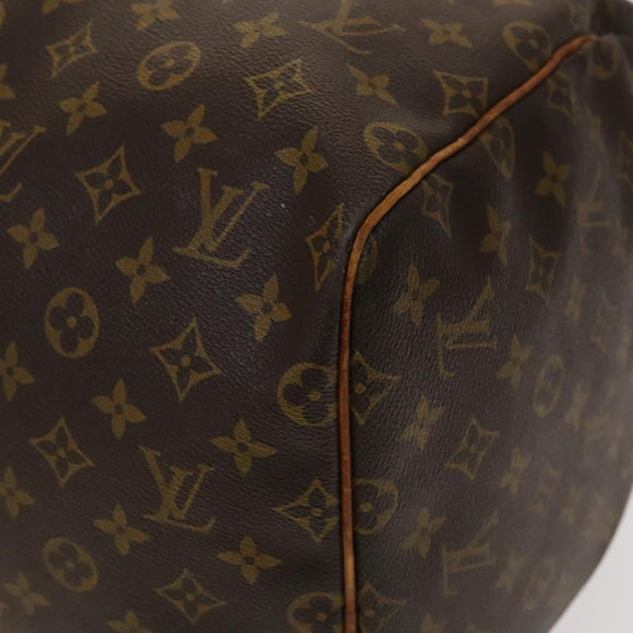 LOUIS VUITTON Monogram Keepall 55 Boston Bag M41424 LV Auth 137935