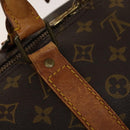 LOUIS VUITTON Monogram Keepall 55 Boston Bag M41424 LV Auth 137935-17