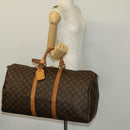 LOUIS VUITTON Monogram Keepall 55 Boston Bag M41424 LV Auth 137935-22