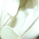 GUCCI Bamboo Body Bag Patent leather White Gold 003 3444 0127 Auth 137949-16