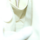 GUCCI Bamboo Body Bag Patent leather White Gold 003 3444 0127 Auth 137949-18