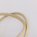 CHANEL Hand Bag Caviar Skin Beige Gold CC Auth 137950-14