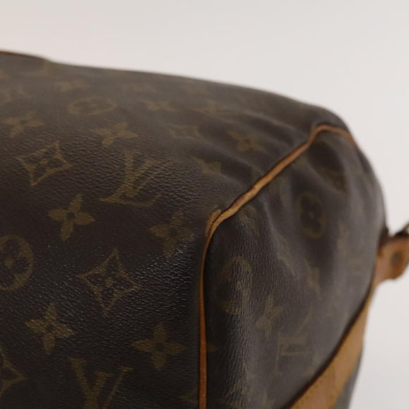LOUIS VUITTON Monogram Keepall Bandouliere 45 Boston Bag M41418 LV Auth 137951