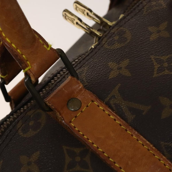 LOUIS VUITTON Monogram Keepall Bandouliere 45 Boston Bag M41418 LV Auth 137951