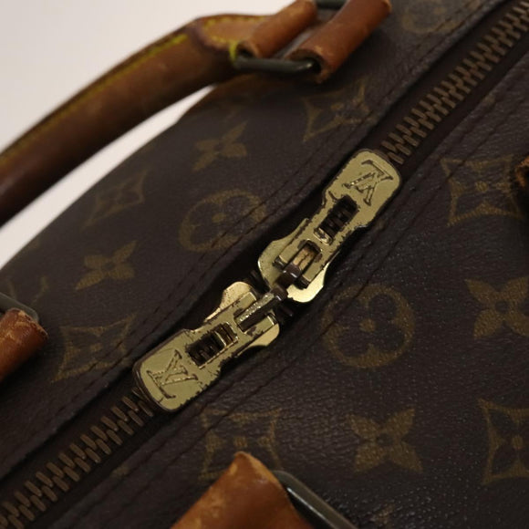 LOUIS VUITTON Monogram Keepall Bandouliere 45 Boston Bag M41418 LV Auth 137951