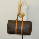 LOUIS VUITTON Monogram Keepall Bandouliere 45 Boston Bag M41418 LV Auth 137951-21