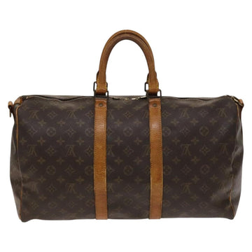 LOUIS VUITTON Monogram Keepall Bandouliere 45 Boston Bag M41418 LV Auth 137951 - 0
