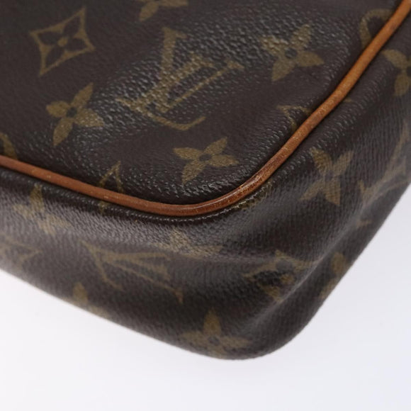LOUIS VUITTON Monogram Compiegne 23 Clutch Bag M51847 LV Auth 137961