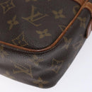 LOUIS VUITTON Monogram Compiegne 23 Clutch Bag M51847 LV Auth 137961-14