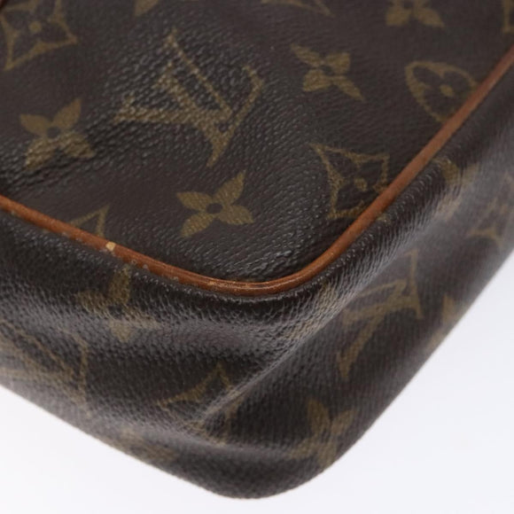 LOUIS VUITTON Monogram Compiegne 23 Clutch Bag M51847 LV Auth 137961