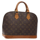 LOUIS VUITTON Monogram Alma Hand Bag M51130 LV Auth 137963-1