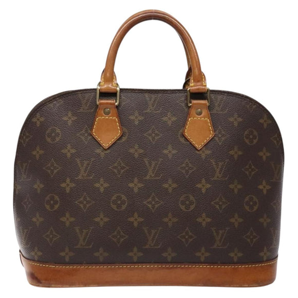 LOUIS VUITTON Monogram Alma Hand Bag M51130 LV Auth 137963