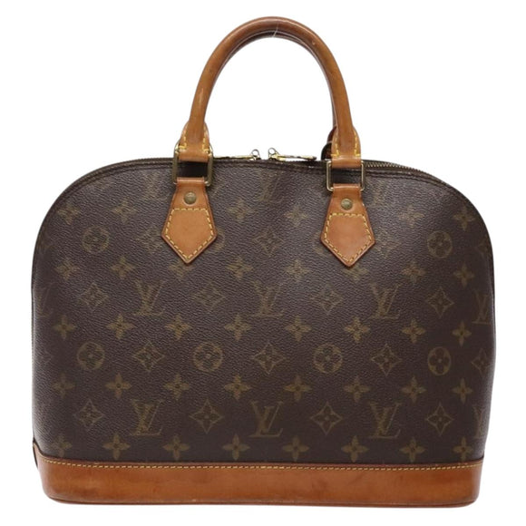 LOUIS VUITTON Monogram Alma Hand Bag M51130 LV Auth 137963