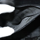 Salvatore Ferragamo Hand Bag Leather 2way Black Gold Auth 137968-22