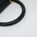 Salvatore Ferragamo Hand Bag Leather 2way Black Gold Auth 137968-7