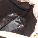 BOTTEGA VENETA INTRECCIATO Shoulder Bag Leather Beige Gold Auth 137976-17