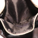 BOTTEGA VENETA INTRECCIATO Shoulder Bag Leather Beige Gold Auth 137976-12