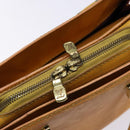 LOUIS VUITTON Epi Triana Hand Bag Yellow LV Auth 137977-15