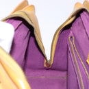 LOUIS VUITTON Epi Triana Hand Bag Yellow LV Auth 137977-19