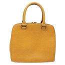 LOUIS VUITTON Epi Triana Hand Bag Yellow LV Auth 137977-3