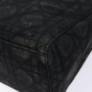 Christian Dior Canage Hand Bag Nylon Black Silver Auth 137984-15