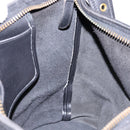 Coach Shoulder Bag Leather Black Gold Auth 137996-18