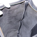 Coach Shoulder Bag Leather Black Gold Auth 137996-19