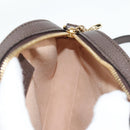 GUCCI GG Supreme Ophidia Chain Web Sherry Line Bag PVC Beige 550618 Auth 138002A-21