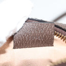 GUCCI GG Supreme Ophidia Chain Web Sherry Line Bag PVC Beige 550618 Auth 138002A-12