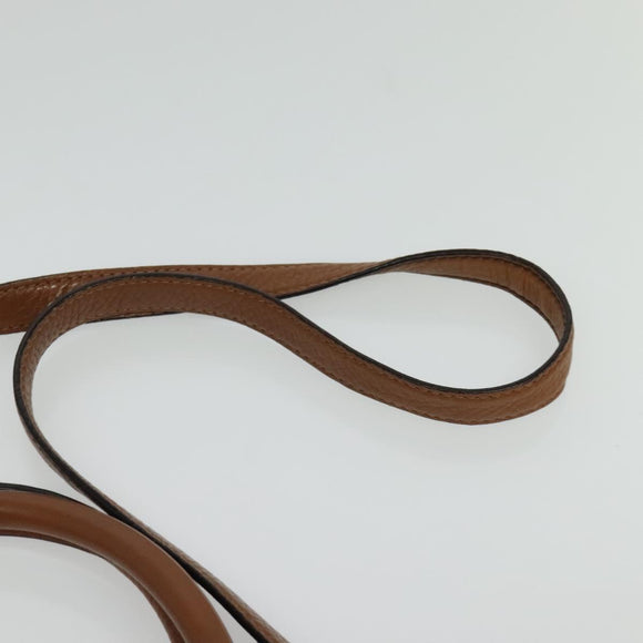 MCM Vicetos Logogram Hand Bag Leather 2way Black Auth 138003