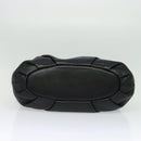 MCM Vicetos Logogram Hand Bag Leather 2way Black Auth 138003-12