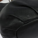 MCM Vicetos Logogram Hand Bag Leather 2way Black Auth 138003-15