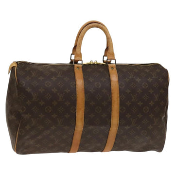 LOUIS VUITTON Monogram Keepall 50 Boston Bag M41426 LV Auth 138020