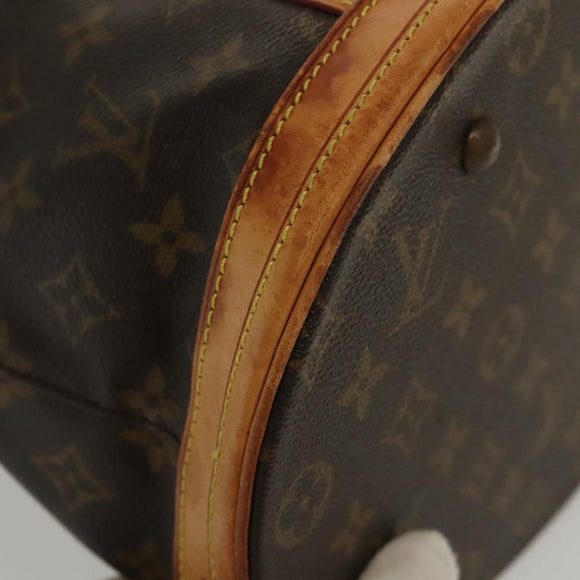 LOUIS VUITTON Monogram Bucket GM Shoulder Bag M42236 LV Auth 138021