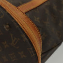 LOUIS VUITTON Monogram Bucket GM Shoulder Bag M42236 LV Auth 138021-15