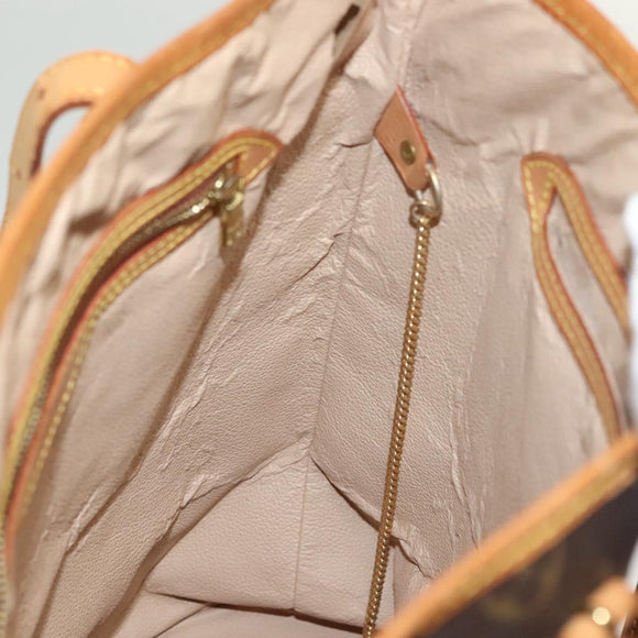 LOUIS VUITTON Monogram Bucket GM Shoulder Bag M42236 LV Auth 138021