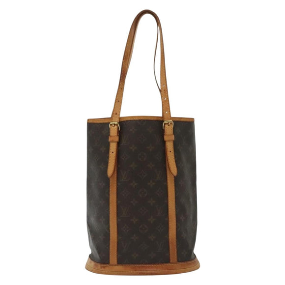 LOUIS VUITTON Monogram Bucket GM Shoulder Bag M42236 LV Auth 138021
