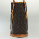 LOUIS VUITTON Monogram Bucket GM Shoulder Bag M42236 LV Auth 138021-3